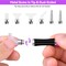 Diamond Art Painting Pen, Upgrade Dual Rubber Metal Screw In Tip Round And Square Drill Pen